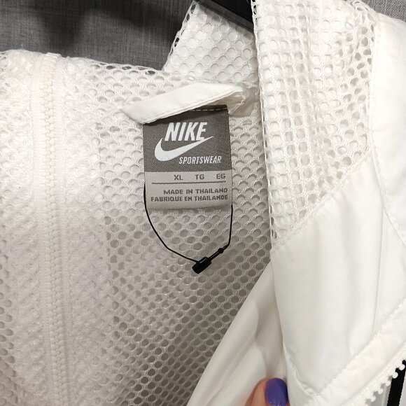 Nike Limited Edition Japan 2008 Olympic Windrunner Split Jacket White Mens XL - Picture 10 of 10